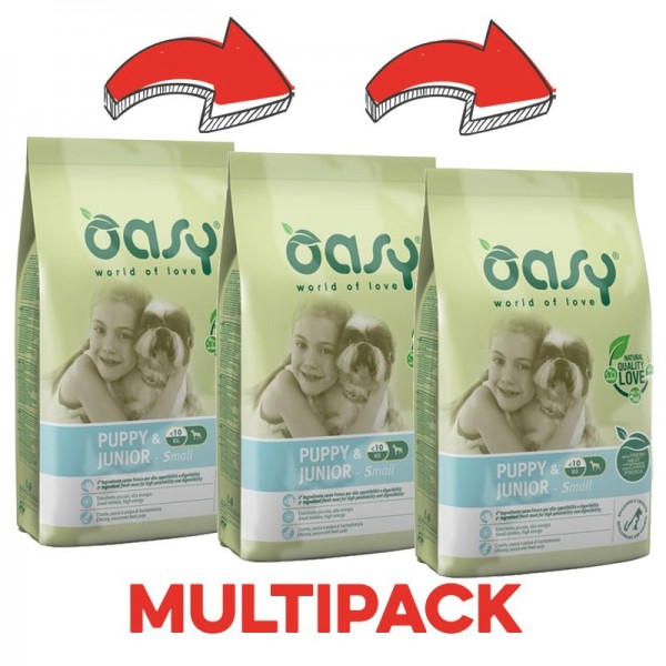 Oasy Puppy&Junior Small 2025