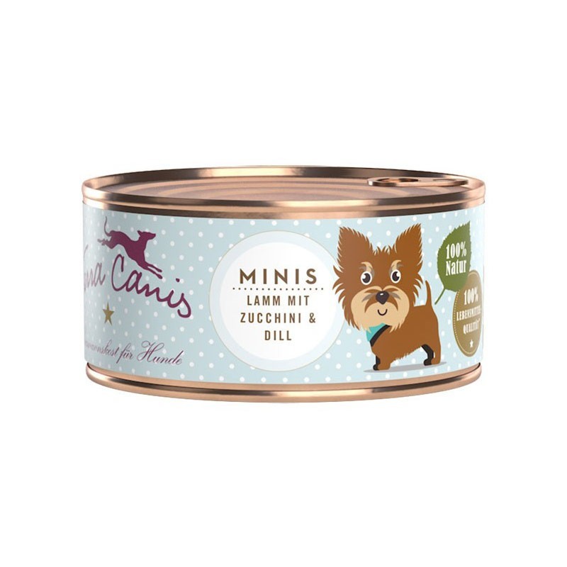 Terra Canis Mini Menu Agnello con Zucchine e Aneto 100gr