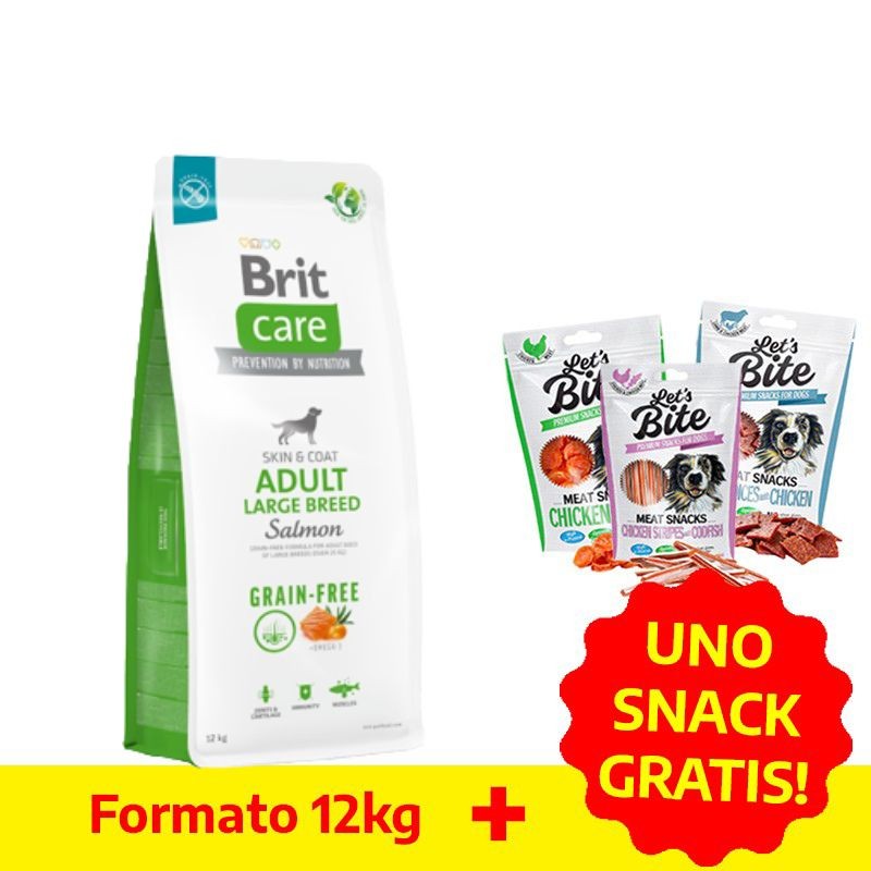Brit Care Adult Large Grain Free Salmone e Patate