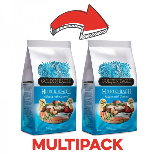 Golden Eagle Holistic Salmone e Avena per Cani Economico