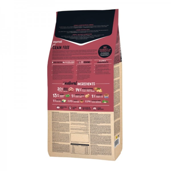 Ownat Dog Just Grain Free Anatra per Cani Offerte