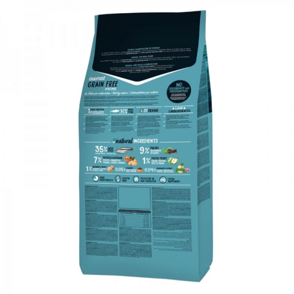 Ownat Dog Prime Grain Free Pesce Azzurro per Cani Hotsell