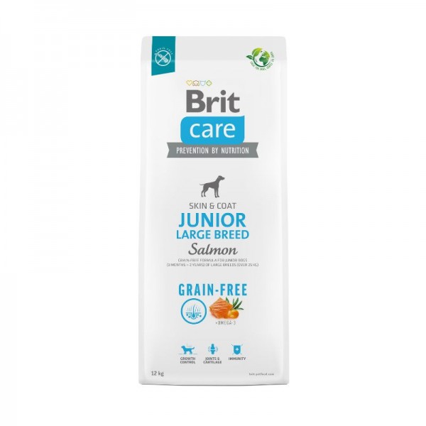 Brit Care Junior Large Grain Free Salmone e Patate Italia