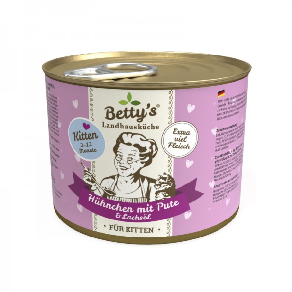 Betty's Landhausküche Pollo con Tacchino Umido per Gattini Affare Del Giorno