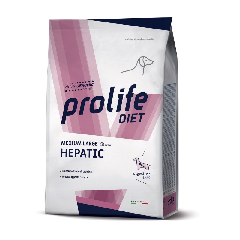 Prolife Hepatic Medium e Large Veterinary Formula