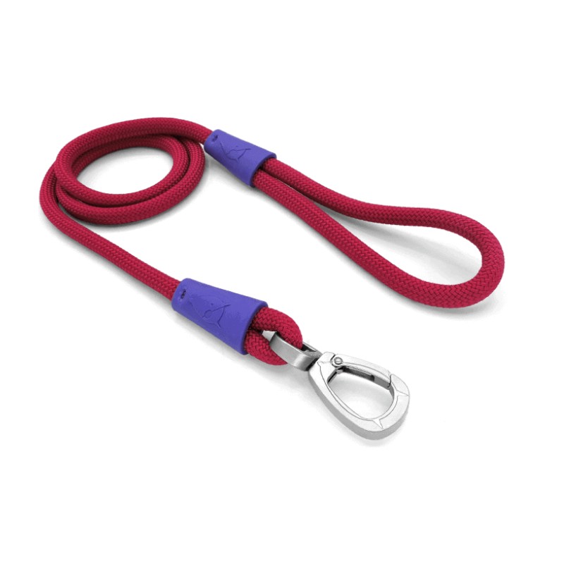 Morso Guinzaglio in Corda Red Velvet