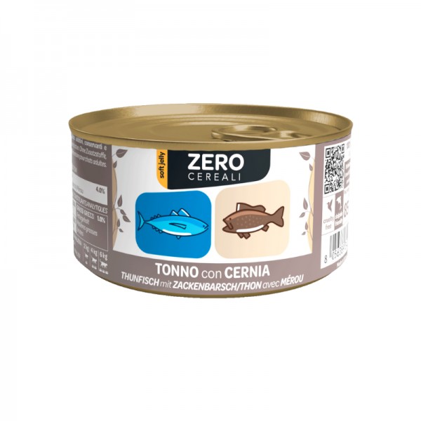 WeNature Zero Cereali Tonno con Cernia al Vapore per Gatti Offerte stagionali