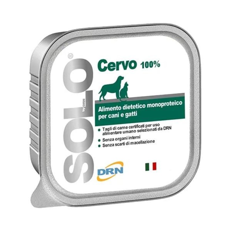 DRN Solo Cervo Umido per Cani e Gatti