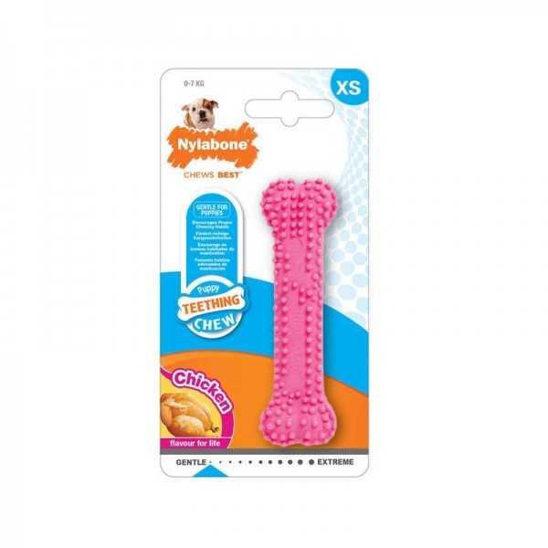 Nylabone Puppybone Dental Rosa Promozione
