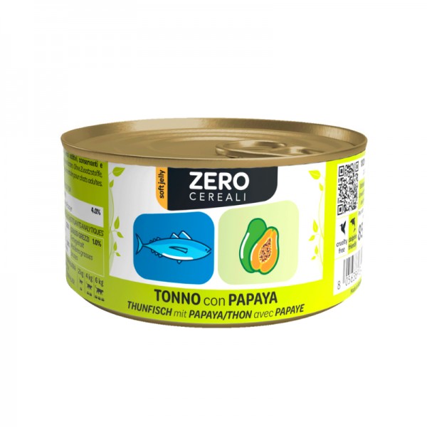 WeNature Zero Cereali Tonno con Papaya al Vapore per Gatti Sconto