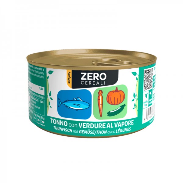 WeNature Zero Cereali Tonno con Verdure al Vapore per Gatti Economico