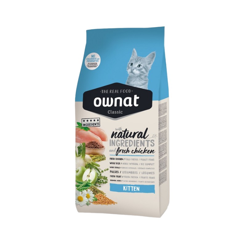 Ownat Classic Kitten al Pollo per Gattini