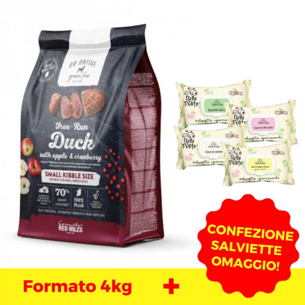 Go Native Small Breeds Anatra Mela e Mirtillo Rosso Offerta per la Festa della Mamma