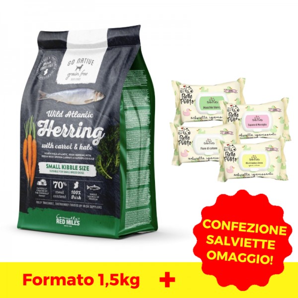 Go Native Small Breeds Aringa Carota e Cavoli Offerta San Valentino