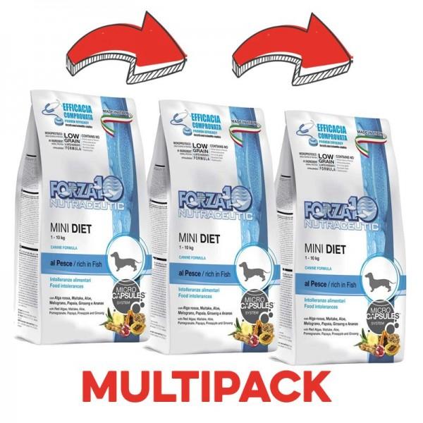 Forza10 Mini Diet Low Grain al Pesce Rilascio limitato