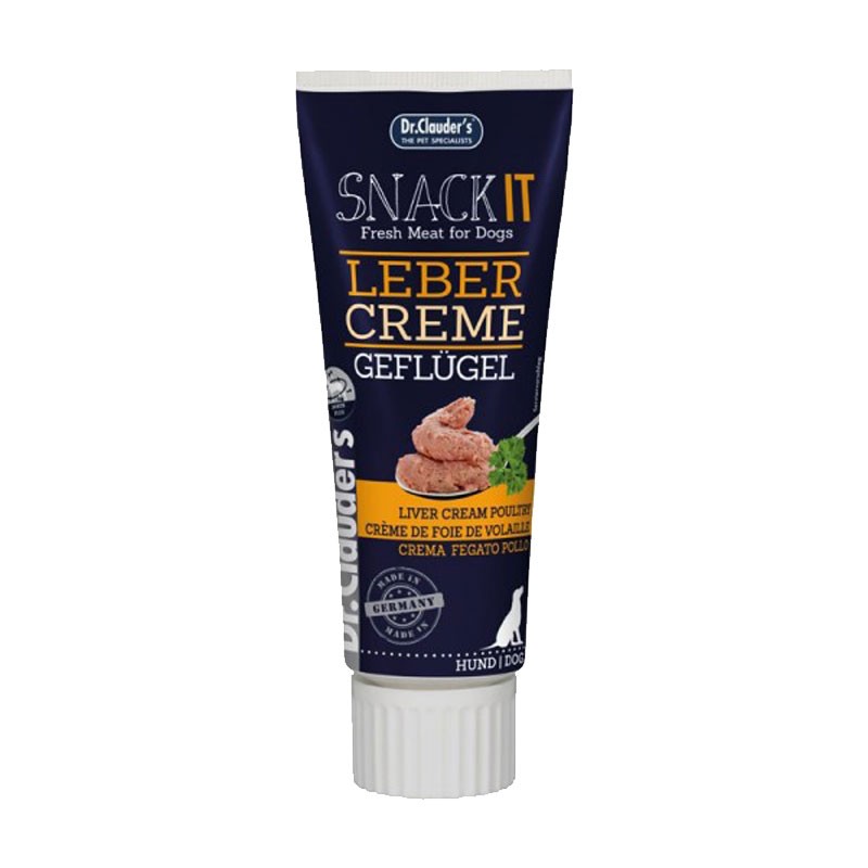 Dr Clauder's Crema Snack It Fegato di Pollo per Cani