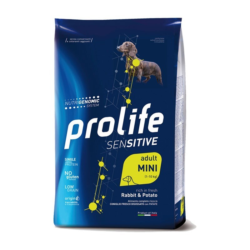 Prolife Sensitive Adult Mini Coniglio e Patate per Cani
