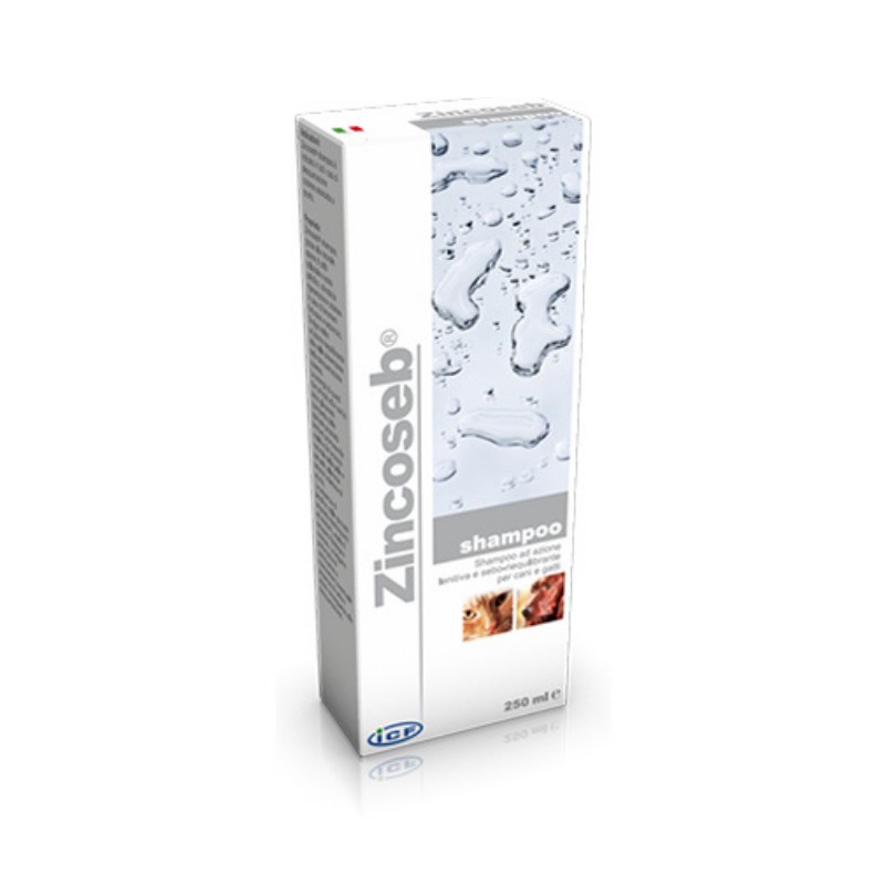 ICF Zincoseb Shampoo Lenitivo per Cani e Gatti Promozione