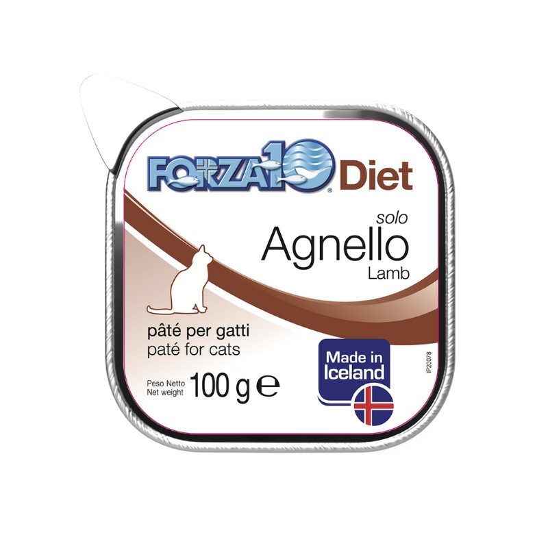 Forza10 Solo Diet Agnello Umido per Gatti Promozione Limitata