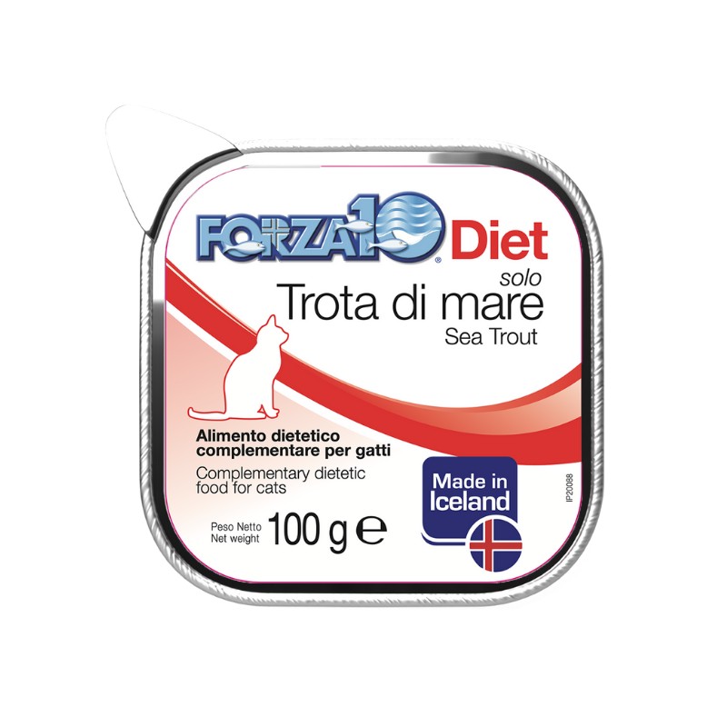 Forza10 Solo Diet Trota di Mare Umido per Gatti