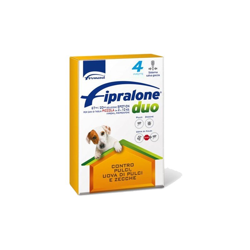 Formevet Fipralone Duo Spot-On per Cani di Piccola Taglia Prezzo di fabbrica