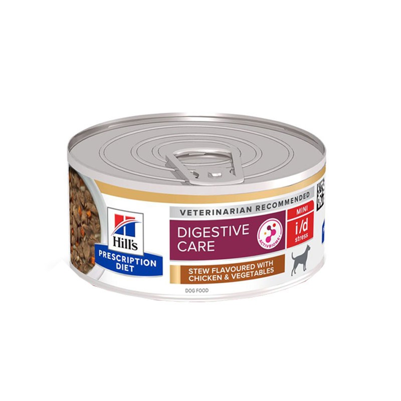 Hill's i/d Stress Mini Spezzatino con Pollo e Verdure Prescription Diet Canine Umido