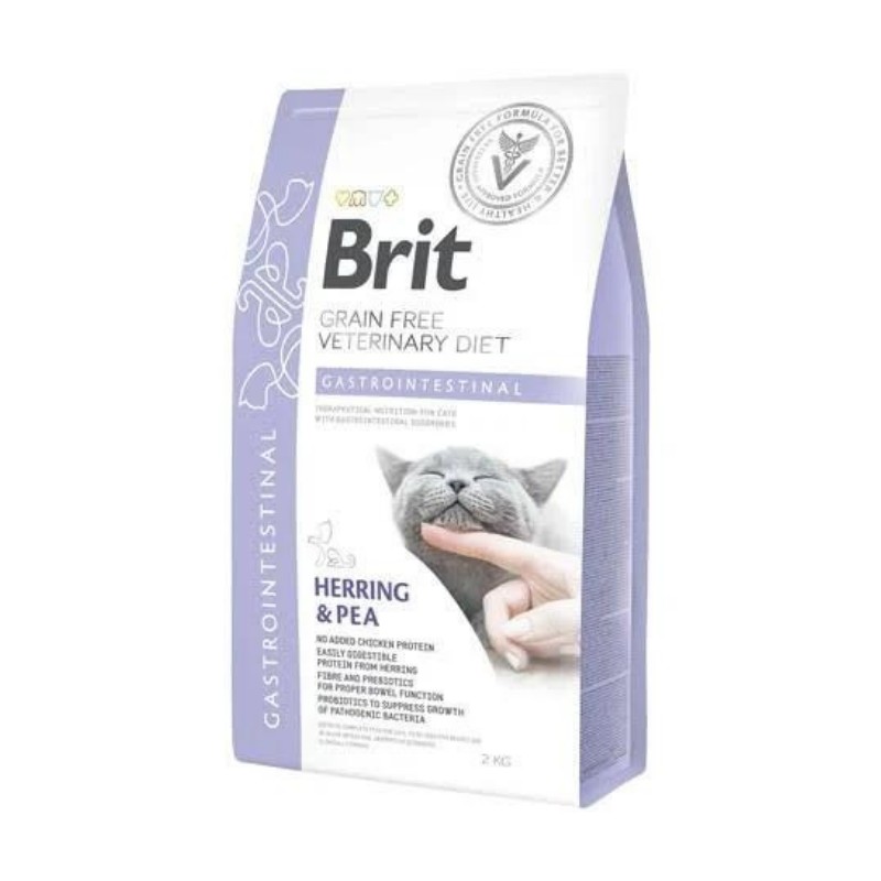 Brit Veterinary Diet Gastrointestinal Aringa e Piselli per Gatti Ultimi due giorni