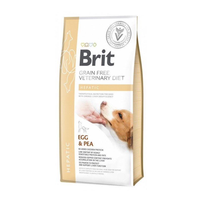 Brit Veterinary Diet Hepatic Uova e Piselli per Cani Ultimo giorno