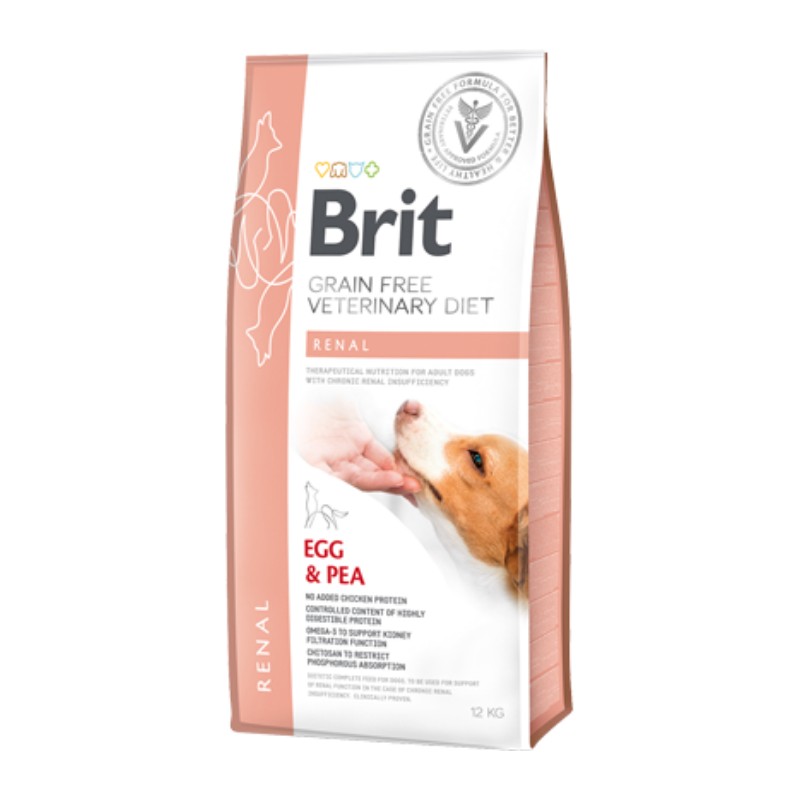 Brit Veterinary Diet Renal Uova e Piselli per Cani Promozione temporanea
