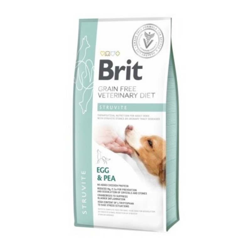 Brit Veterinary Diet Struvite Uova e Piselli per Cani Fino al 50% di sconto