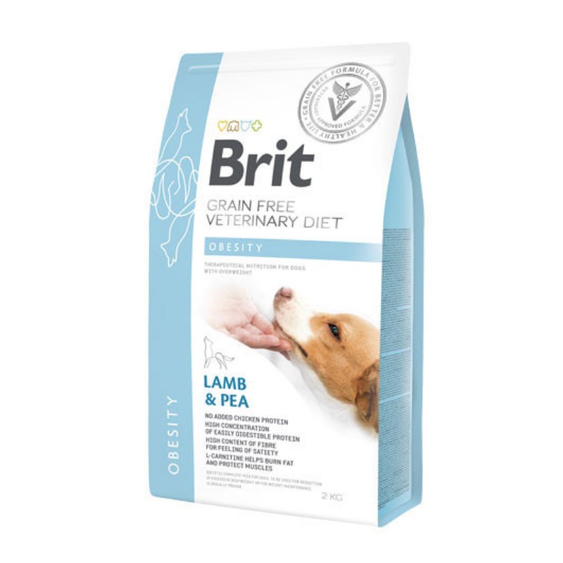 Brit Veterinary Diet Obesity Agnello e Piselli per Cani Fino al 65% di sconto