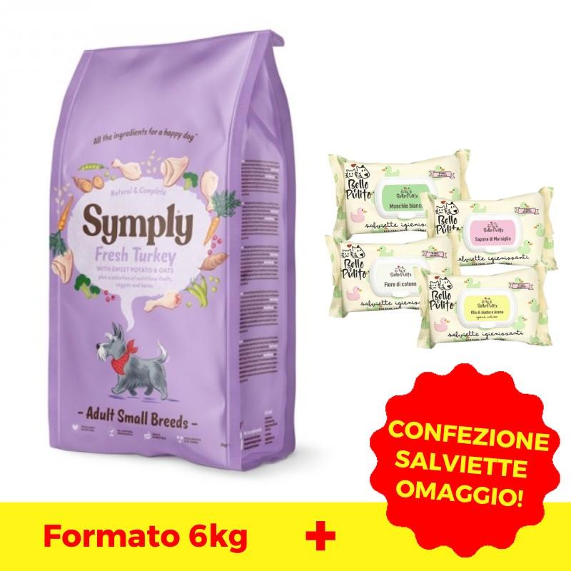 Symply Adult Small Breeds Tacchino Fresco Patata Dolce e Avena