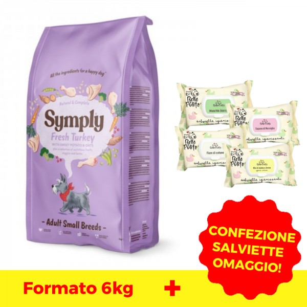 Symply Adult Small Breeds Tacchino Fresco Patata Dolce e Avena Acquista Ora