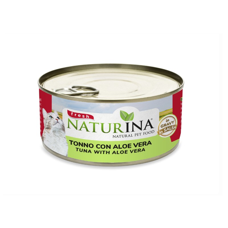Naturina Fresh Tonno con Aloe in salsa per Gatti