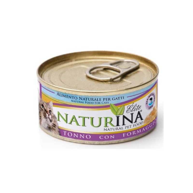 Naturina Elite Tonno con Formaggio per Gatti