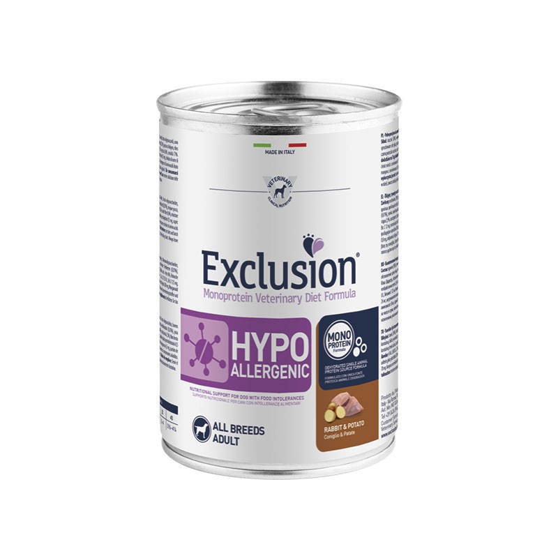 Exclusion Diet Hypoallergenic Coniglio e Patate All Breeds per Cani Offerta per la Festa della Mamma