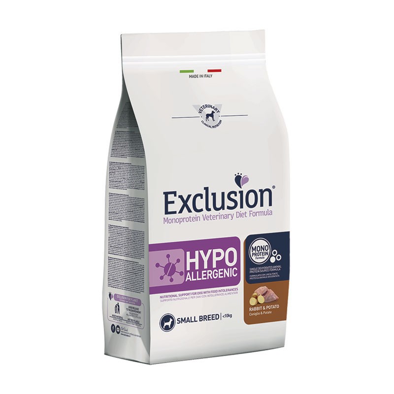 Exclusion Diet Hypoallergenic Coniglio e Patate Small Breed per Cani Offerta San Valentino