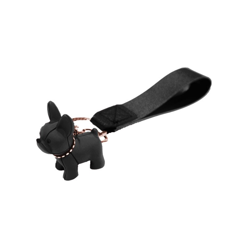 Croci Portachiavi Bulldog Nero