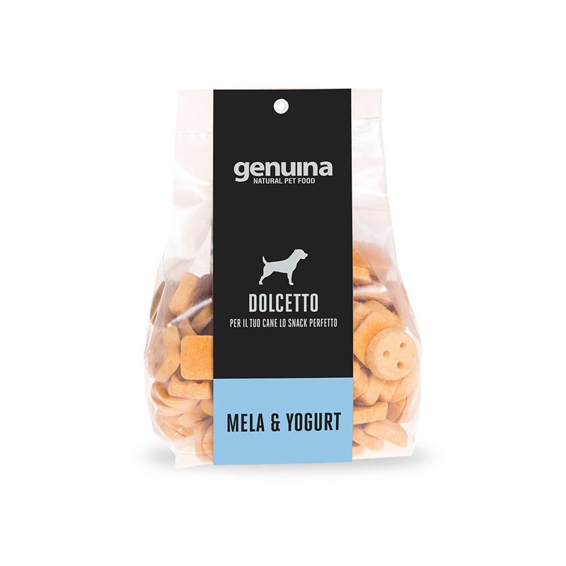 Genuina Natural Pet Food Dolcetto Mela e Yogurt