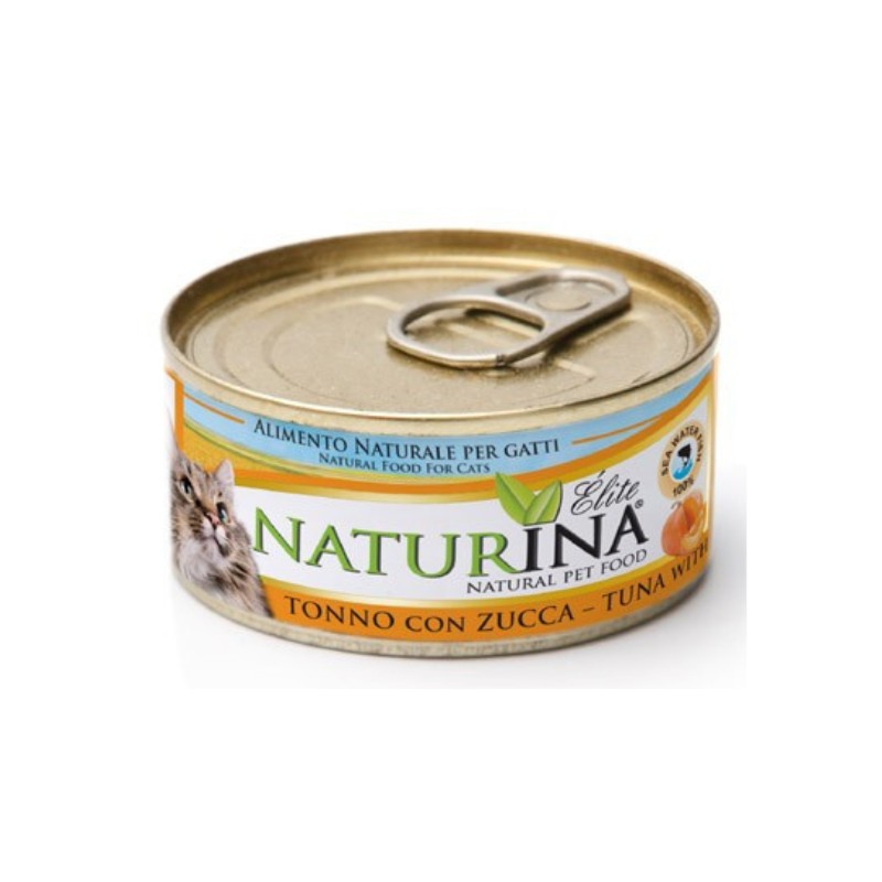 Naturina Elite Tonno con Zucca per Gatti Duty-free