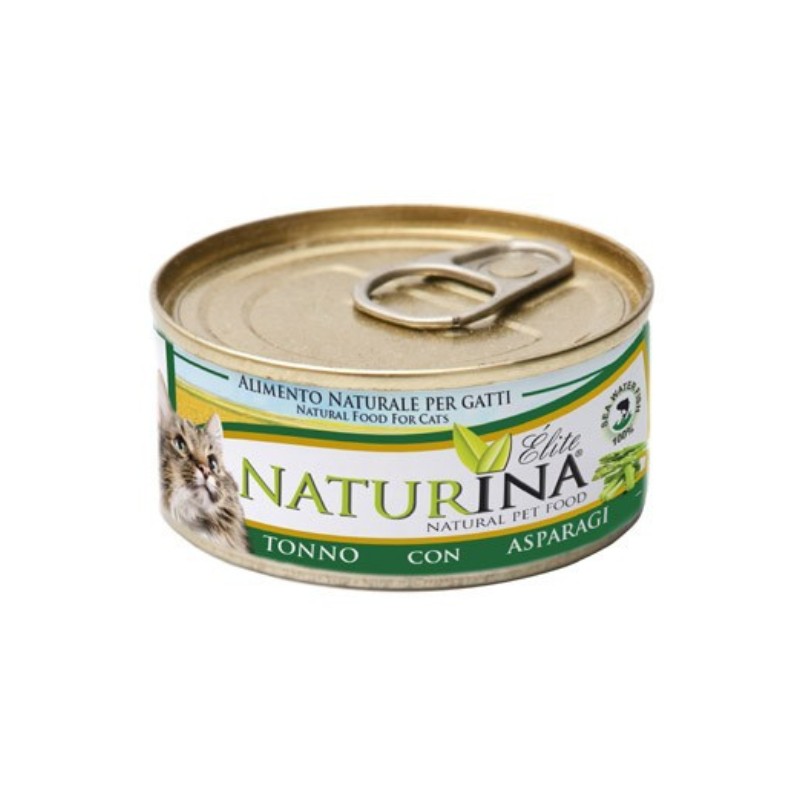 Naturina Elite Tonno con Asparagi per Gatti