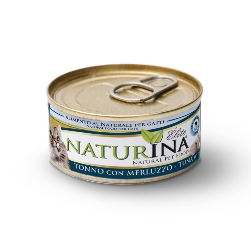 Naturina Elite Tonno con Merluzzo per Gatti