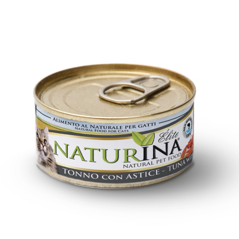 Naturina Elite Tonno con Astice per Gatti