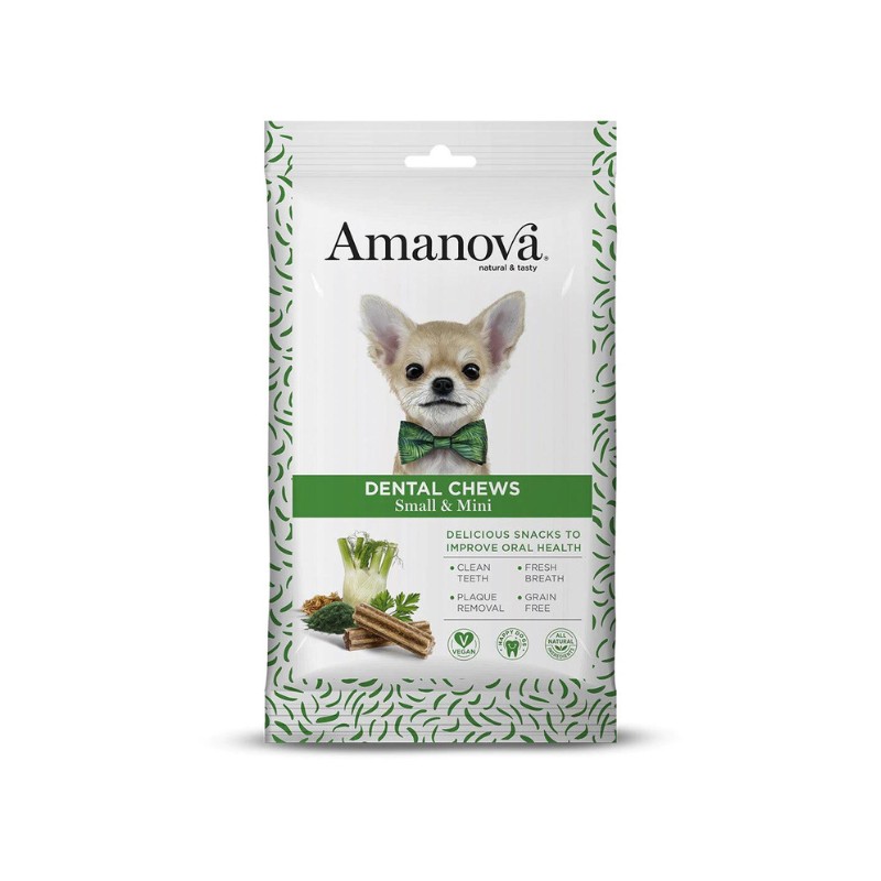 Amanova Snack Vegetale Dental Chew Small e Mini per Cani