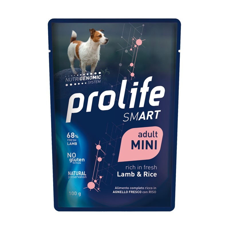 Prolife Smart Agnello e Riso Adult Mini Umido per Cani