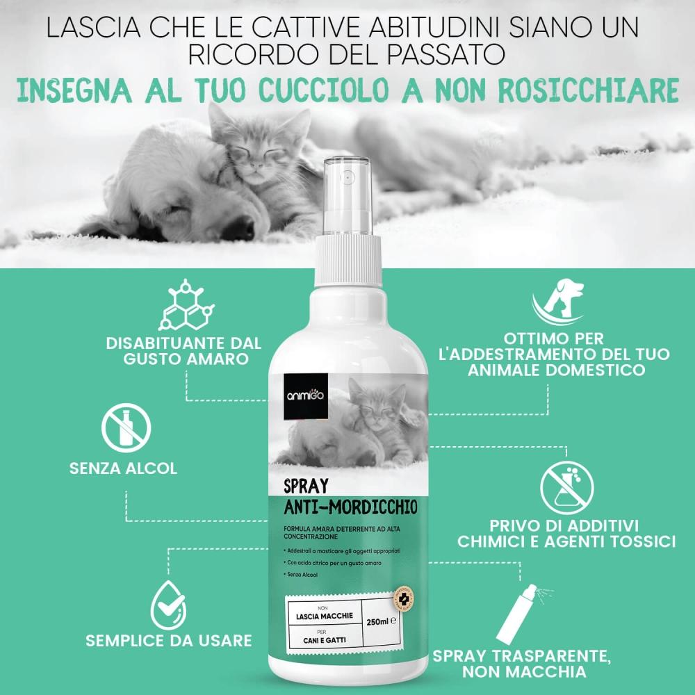 Animigo Anti Chew Spray Vendita Economica