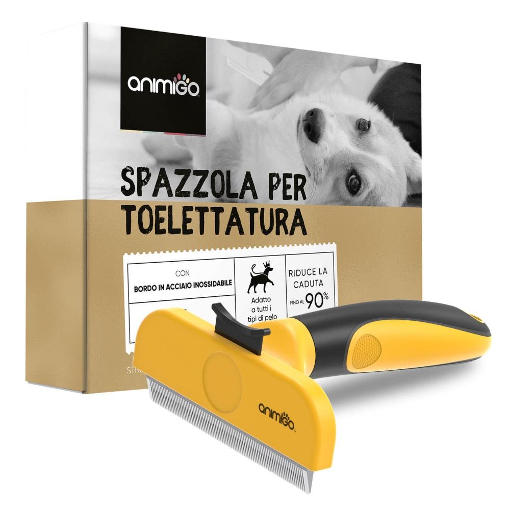 Animigo Spazzola per Tolettatura e Strigliatura
