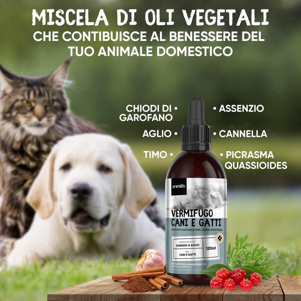 Animigo Animigo Vermifugo Gatti e Cani in Gocce Nuova