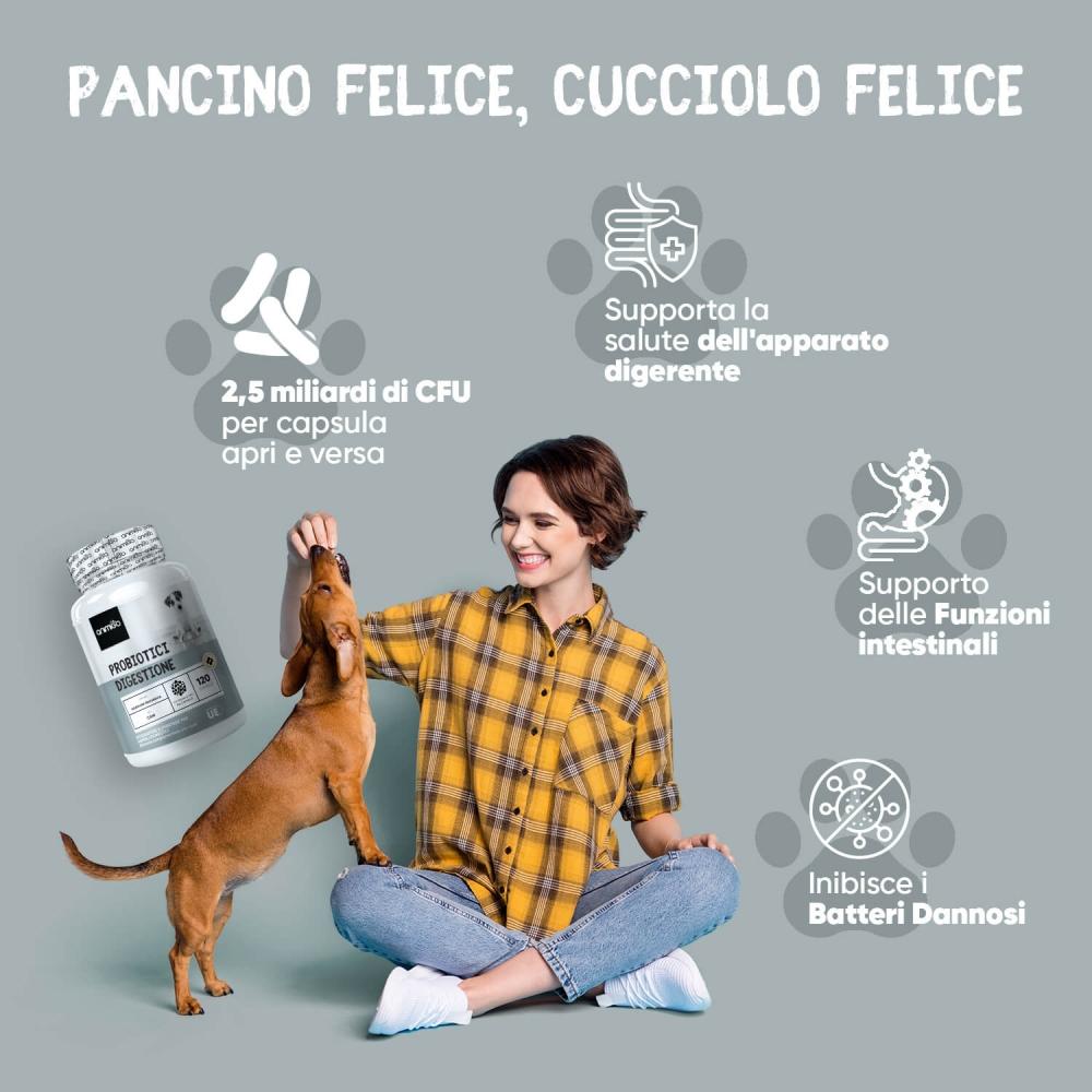 Animigo Probiotici per Cani in Capsule Moda