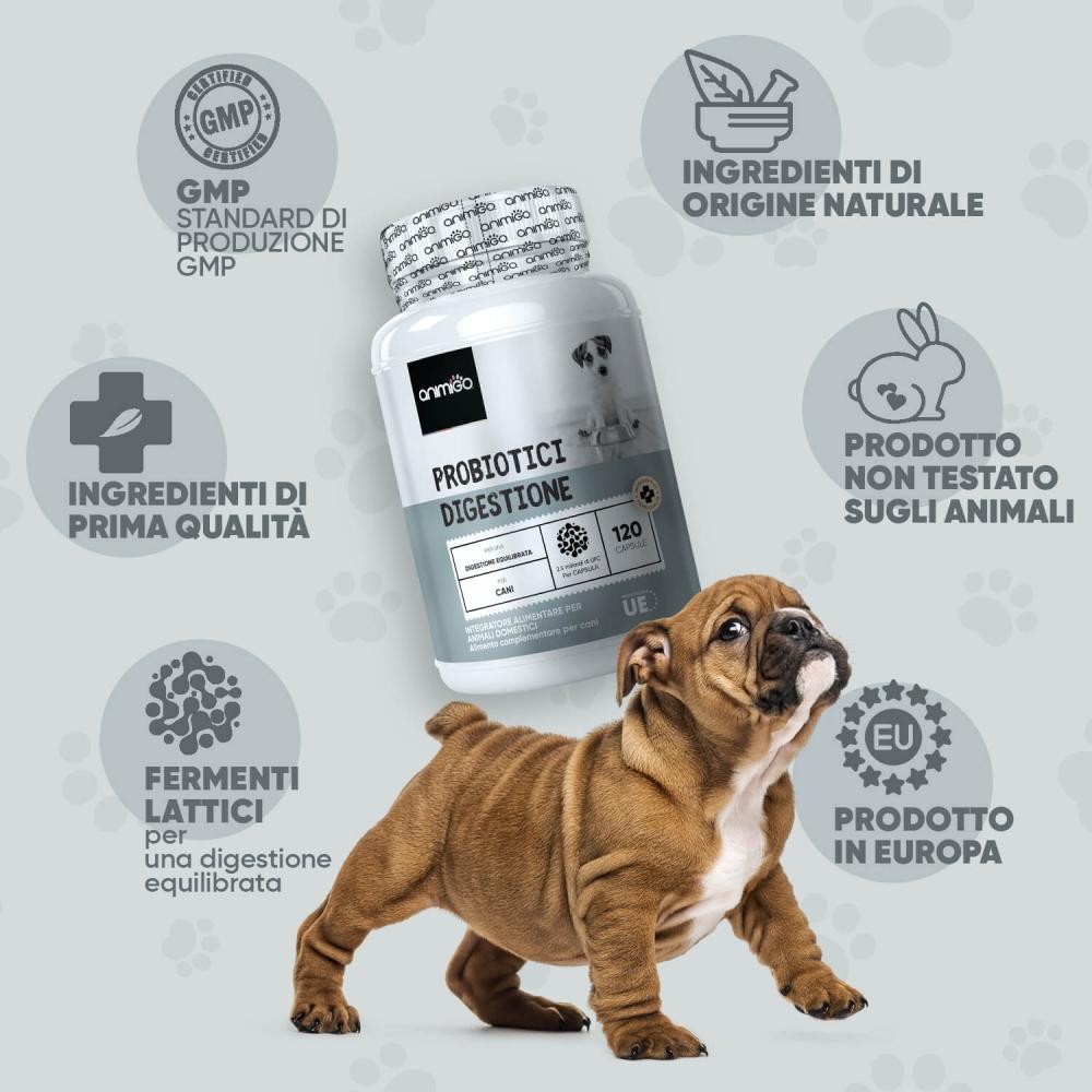 Animigo Probiotici per Cani in Capsule Moda